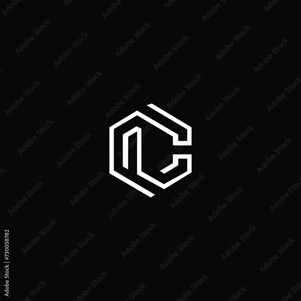 Hexagonal Letter C Logo Hexagonal Letter C Logo