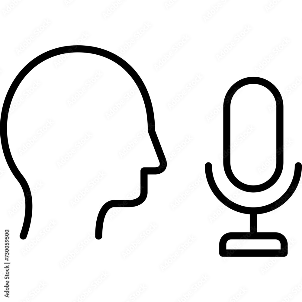Voice Control Icon Voice Control Icon