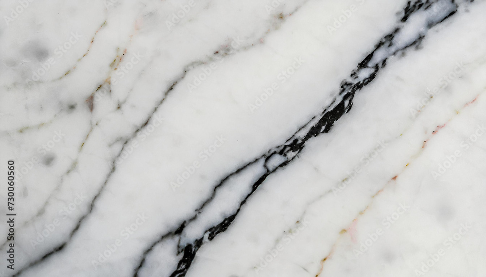 Fototapeta premium Oryginalna tekstura z kamienia naturalnego howlit, biało czarna, dekoracja płytka generative ai