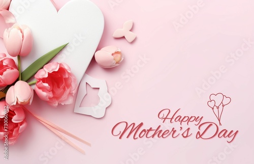 Happy Mother's day event poster background 