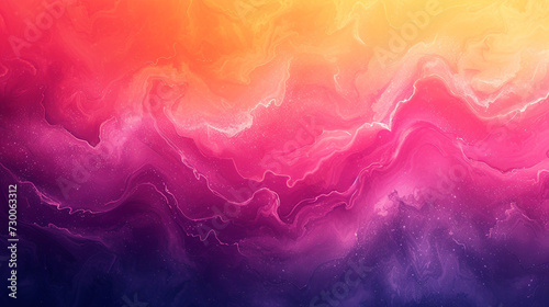 Abstract watercolor paint wave background with gradient neon color and liquid fluid grunge texture. Electric glow wave for graphic resource background. 