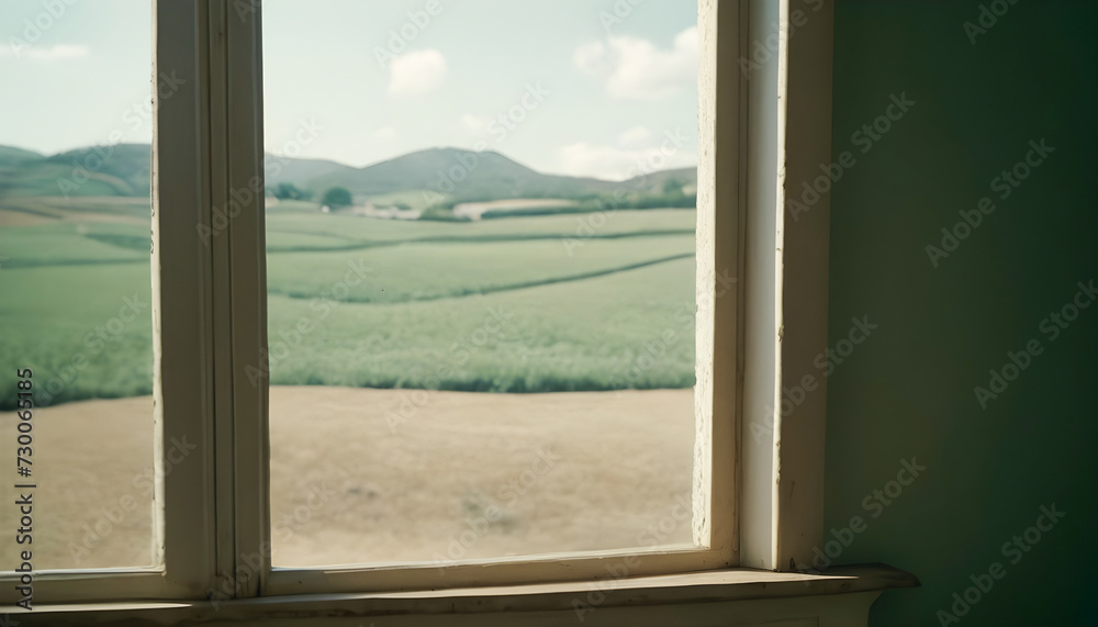 Fototapeta premium view from window