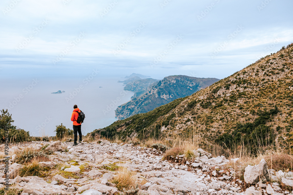 Amalfi Coast, traveling in Italy, landscapes and nature.