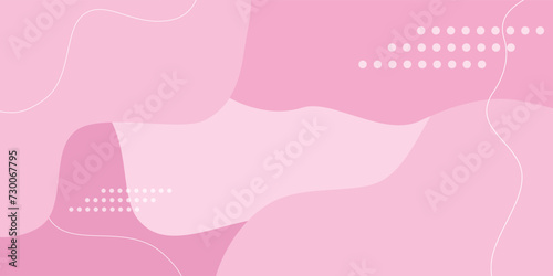 Pink background wave theme design for presentation. Pink gradient Valentine abstract background , Pink Valentine wave gradient colorful fluid gradient abstract design wallpaper.