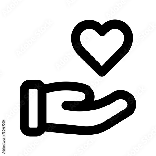 give love line icon