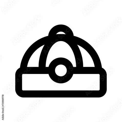 hat line icon