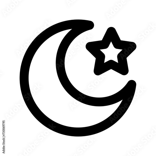 islam line icon