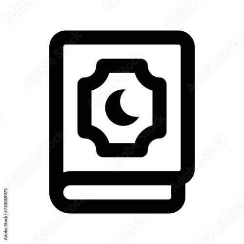 quran line icon