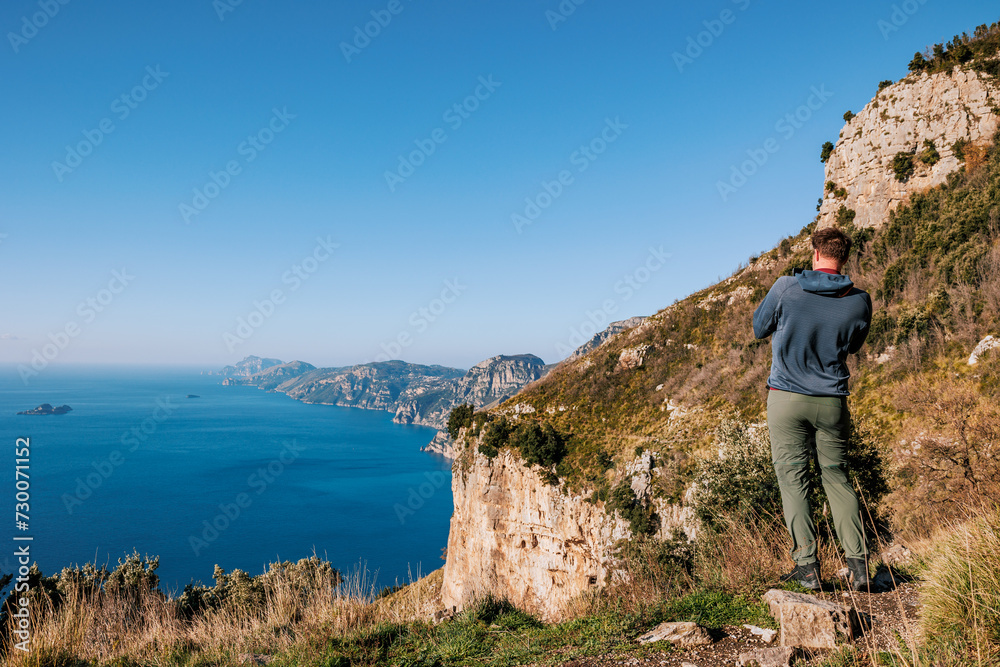 Amalfi Coast, traveling in Italy, landscapes and nature.