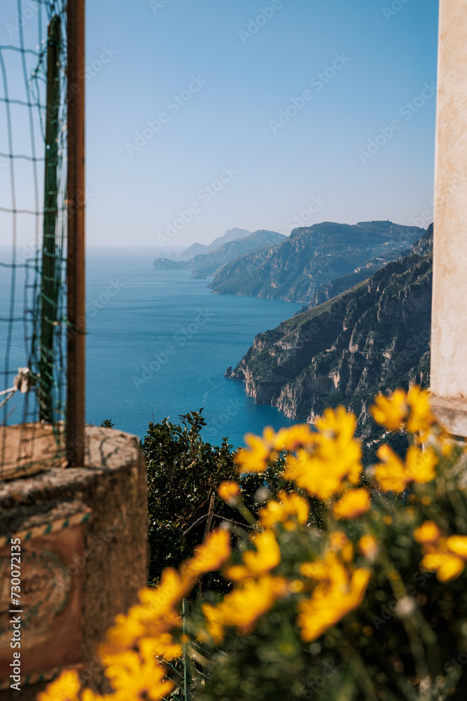 Amalfi Coast, traveling in Italy, landscapes and nature.