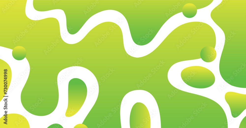 Obraz premium Abstract liquid wave with colorful background