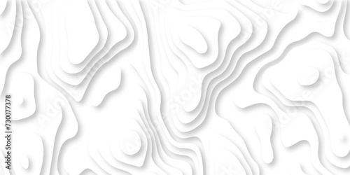  Gray and white wave Seamless abstract white papercut background 3d realistic design use for ads banner and advertising print design vector. 3d topography relief. Vector topographic illustration.