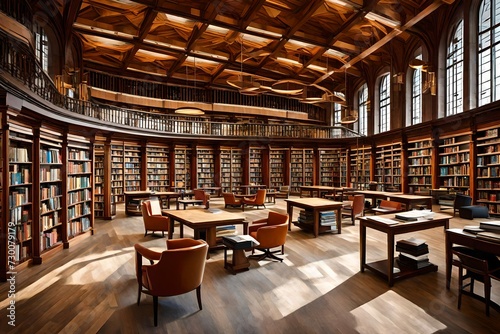 interior of Modern Library