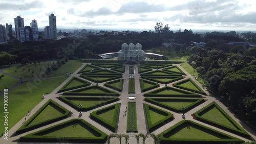 The Curitiba Botanical Garden, or Francisca Richbieter Botanical Garden, is one of the main tourist attractions in the city of Curitiba, capital of the Brazilian state of Paraná. It is located in the  photo