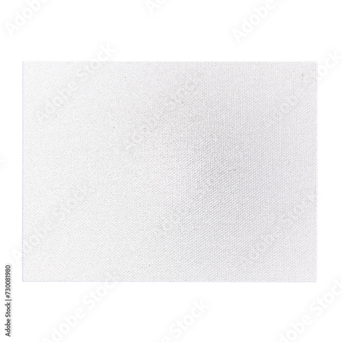Realistic canvas isolated on transparent background.fit element for scenes project.