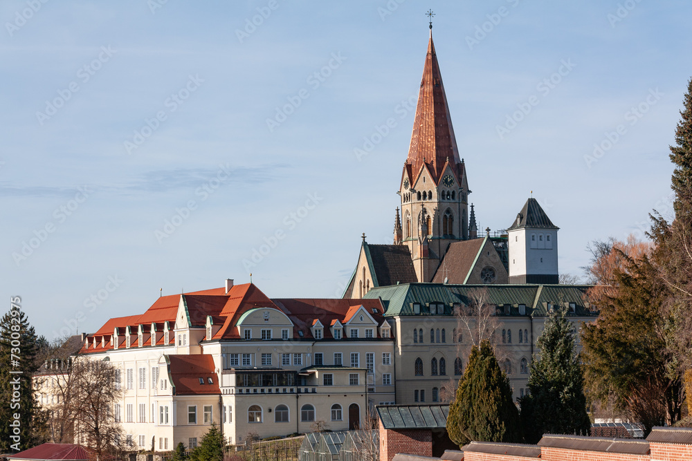 Abtei Sankt Ottilien nahe dem Ammersee in Oberbayern