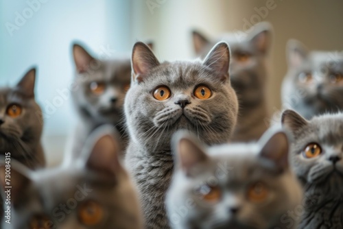 The British Shorthair Cat Clan photo