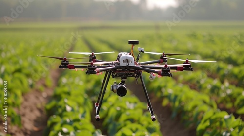 Drone technology used in agriculture generated by ai