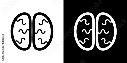 Health icon. Hospital icon. Internal organs icon. Body icon. Limb. Black icon.