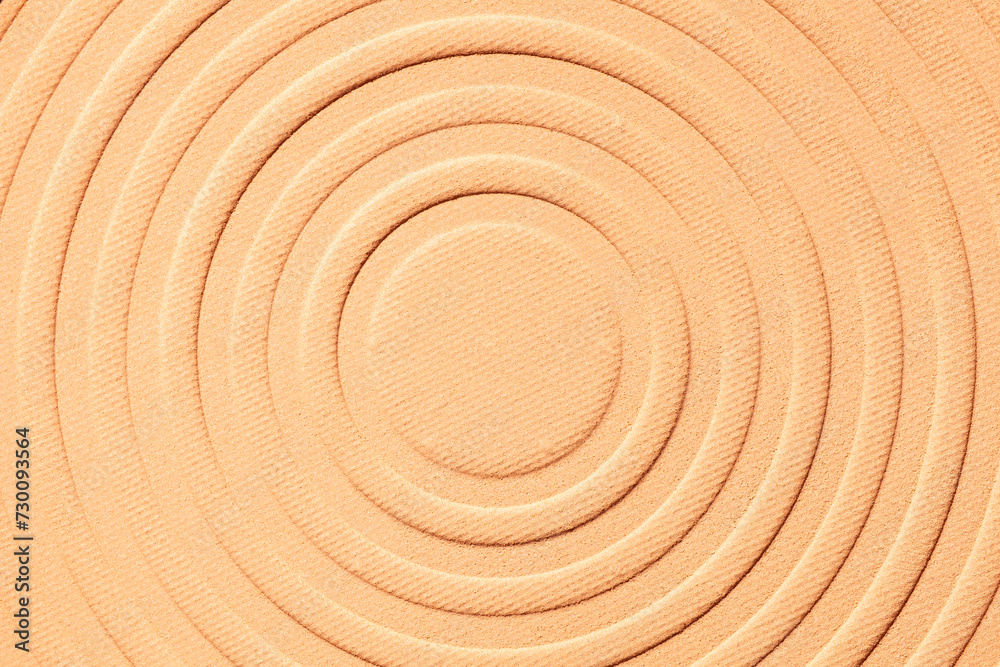 Blusher or pressed powder beige textured background Blusher or pressed powder beige textured background