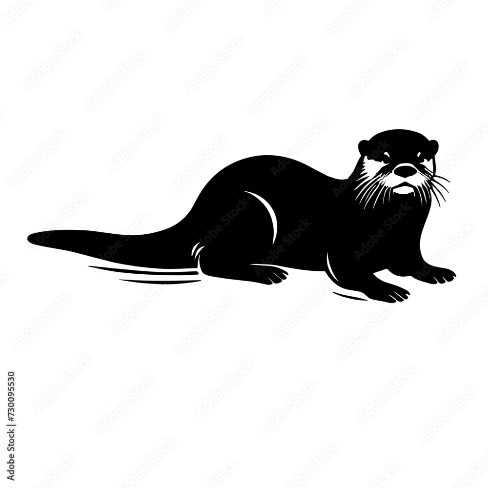 Otter, Sea Otter, Otter Silhouette, Otter Cut files, Cute Otter Svg, Otter Head Svg, Otter Face Svg, Baby Otter Svg, Sea Otter Clipart, Sea Otter Vector, Sea Otter Svg, silhouette, vector, anim