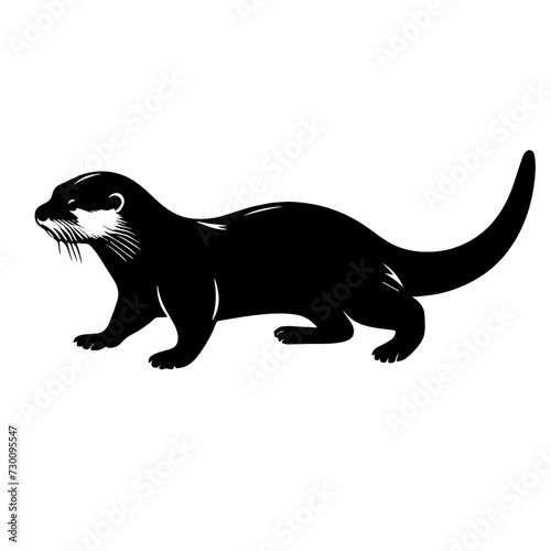 Otter, Sea Otter, Otter Silhouette, Otter Cut files, Cute Otter Svg, Otter Head Svg, Otter Face Svg, Baby Otter Svg, Sea Otter Clipart, Sea Otter Vector, Sea Otter Svg, silhouette, vector, anim © Taha