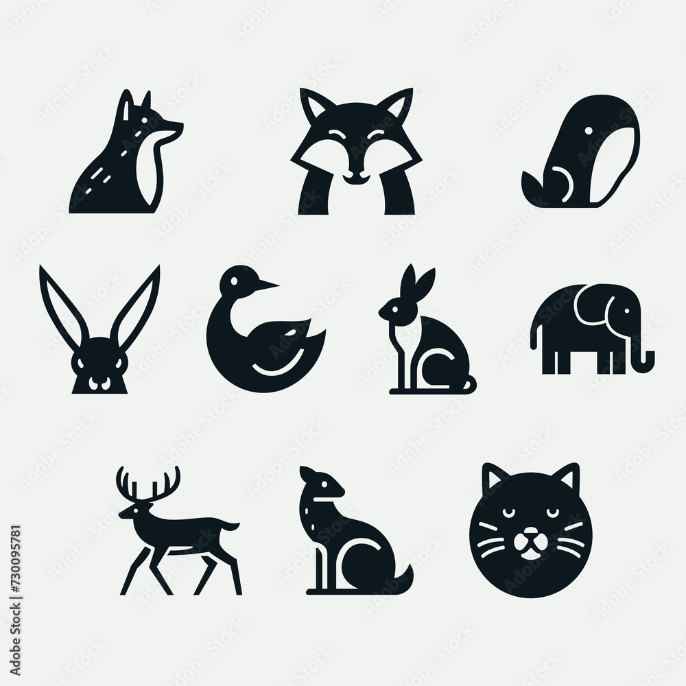 Minimal Animal Logo