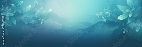 darkcyan soft pastel gradient modern background with a thin barely noticeable floral photo