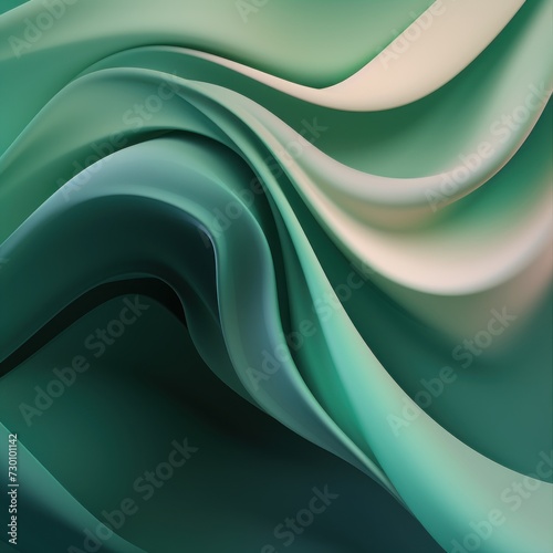 darkolivegreen gradient soft pastel silk wavy elegant luxury flat lay pattern vector illustration