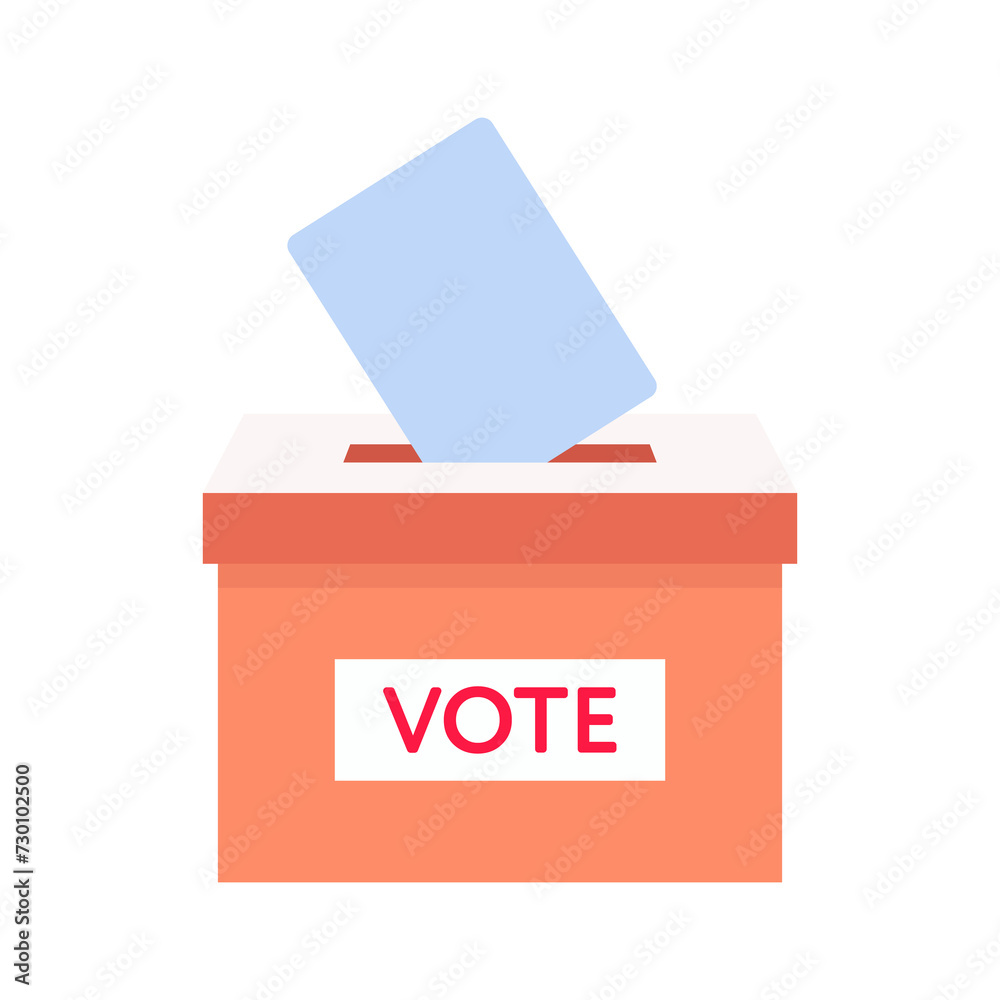 Election ballot vector. The hand holding the voting card of most people in making a choice vector Election ballot vector. The hand holding the voting card of most people in making a choice vector
