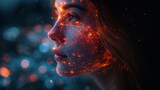 Virtual Woman of the Future: AI on Social and Psychological Issues