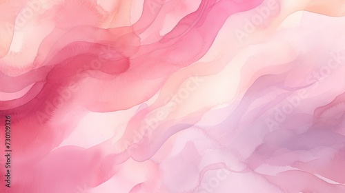 Abstract Pastel Pink Watercolor and Oil Painting Illustration, Soft Artistic Background