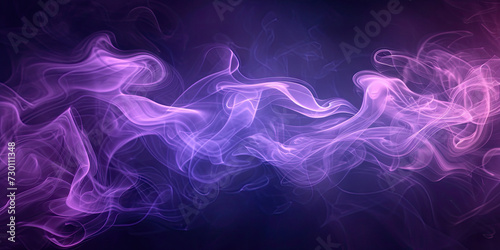 purple smoke on dark purple background  banner desihn