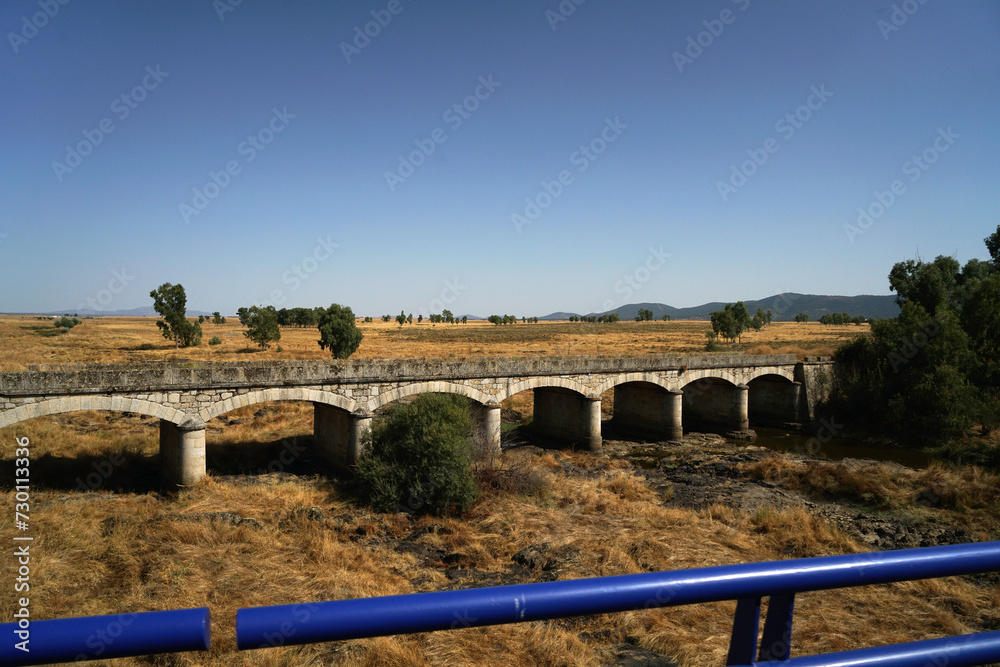 Dry landscape in Spain 