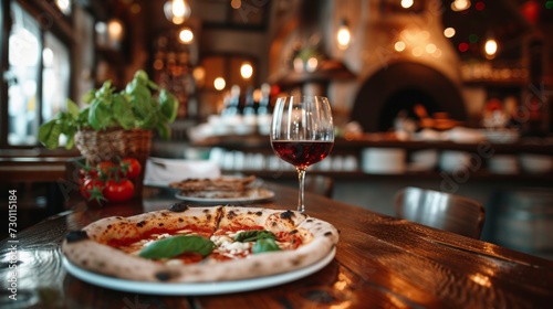 A charming Italian trattoria serving thin-crust Neapolitan pizzas straight from the wood-fired oven