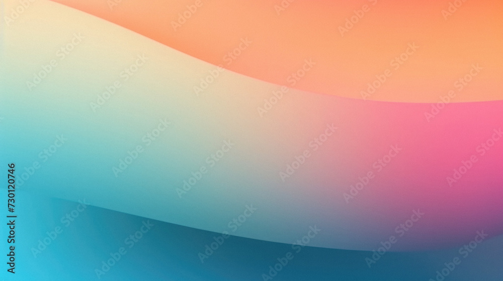 Abstract colorful background with smooth lines in blue, orange and pink. Abstract colorful background with smooth lines in blue, orange and pink.