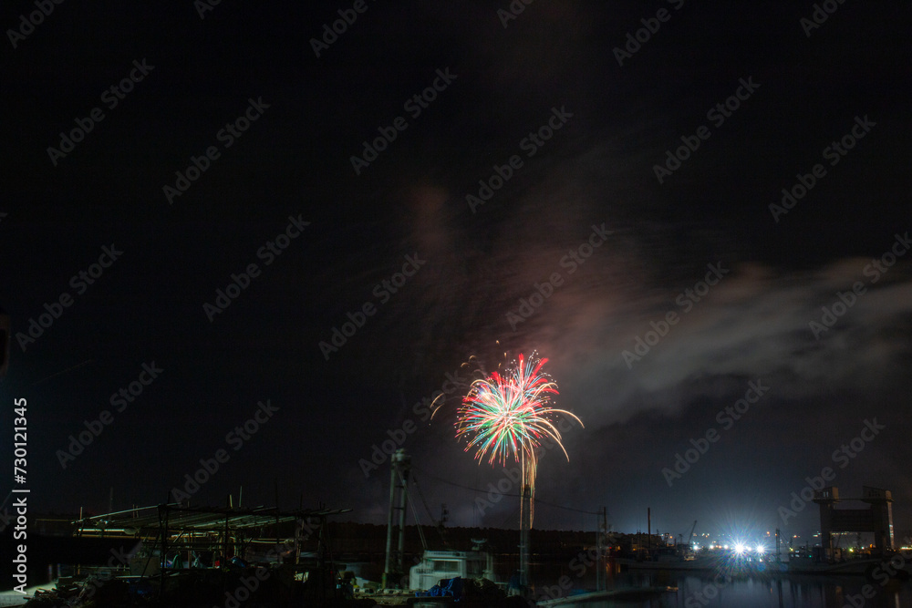 茨城の空を彩る花火