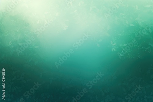 emerald soft pastel gradient modern background with a thin barely noticeable floral ornament