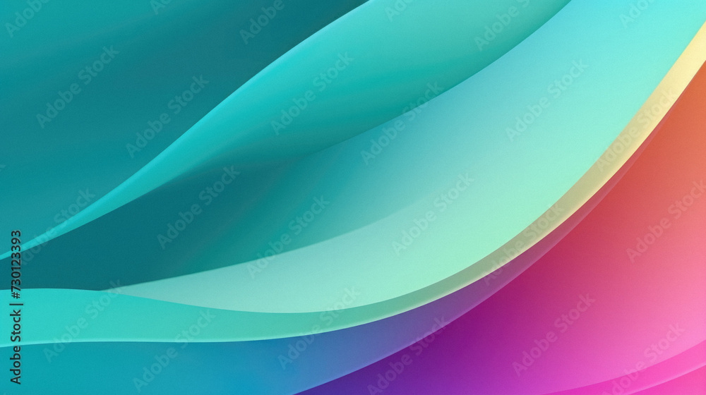Abstract colorful background with smooth lines in blue, pink and green colors. Abstract colorful background with smooth lines in blue, pink and green colors.