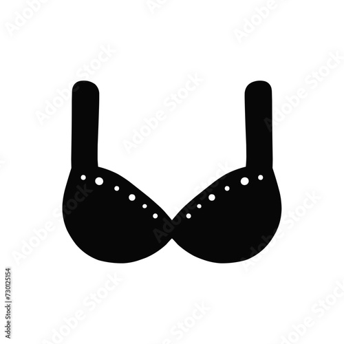 Black Bra Girl Cup
