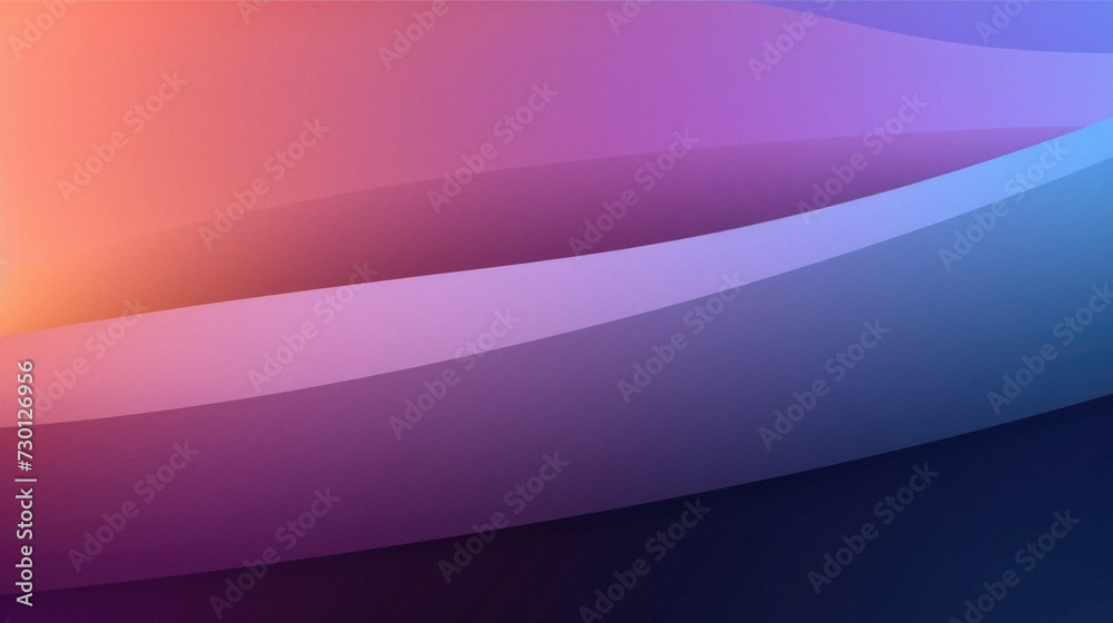 Abstract background with blue and purple gradients and copy space.
