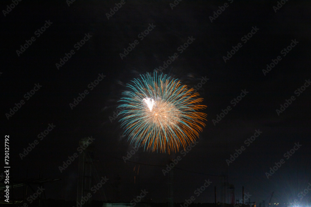 大洗の花火