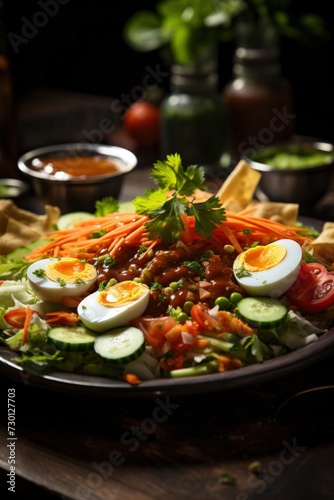 Gado Gado Indonesian style. Best For Banner  Flyer  and Poster