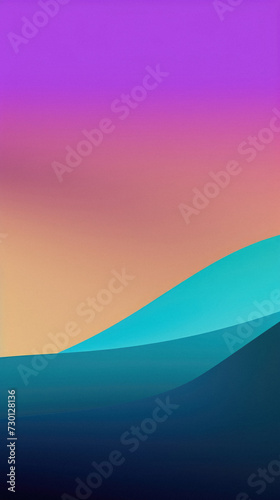 Abstract background with wavy layers. Minimalistic design.