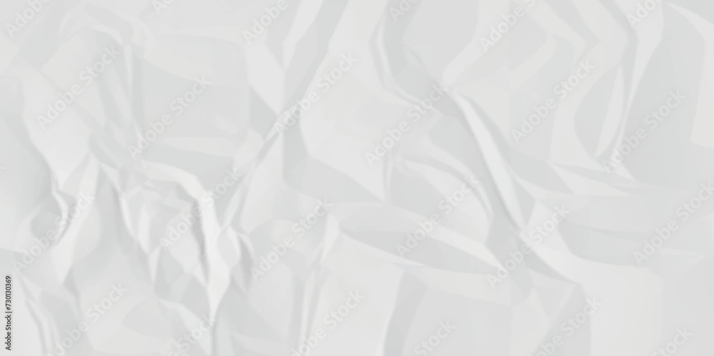 White paper texture is crumpled paper texture. White crumpled and creased paper texture. white crumpled blank paper texture. Grunge paper texture.	
