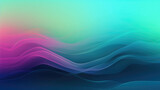 Abstract background with wavy lines in blue, pink and green colors.
