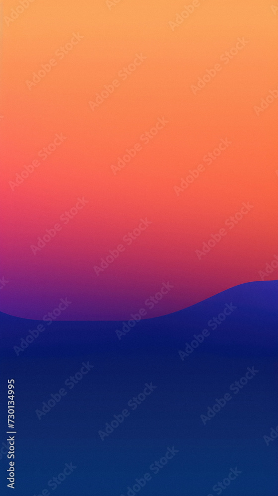 Abstract background of color gradient and line.