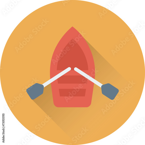 Canoe Vector Icon