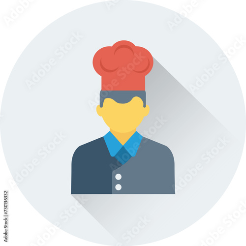 Waiter Vector Icon