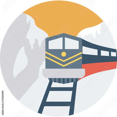 Train Vector Icon